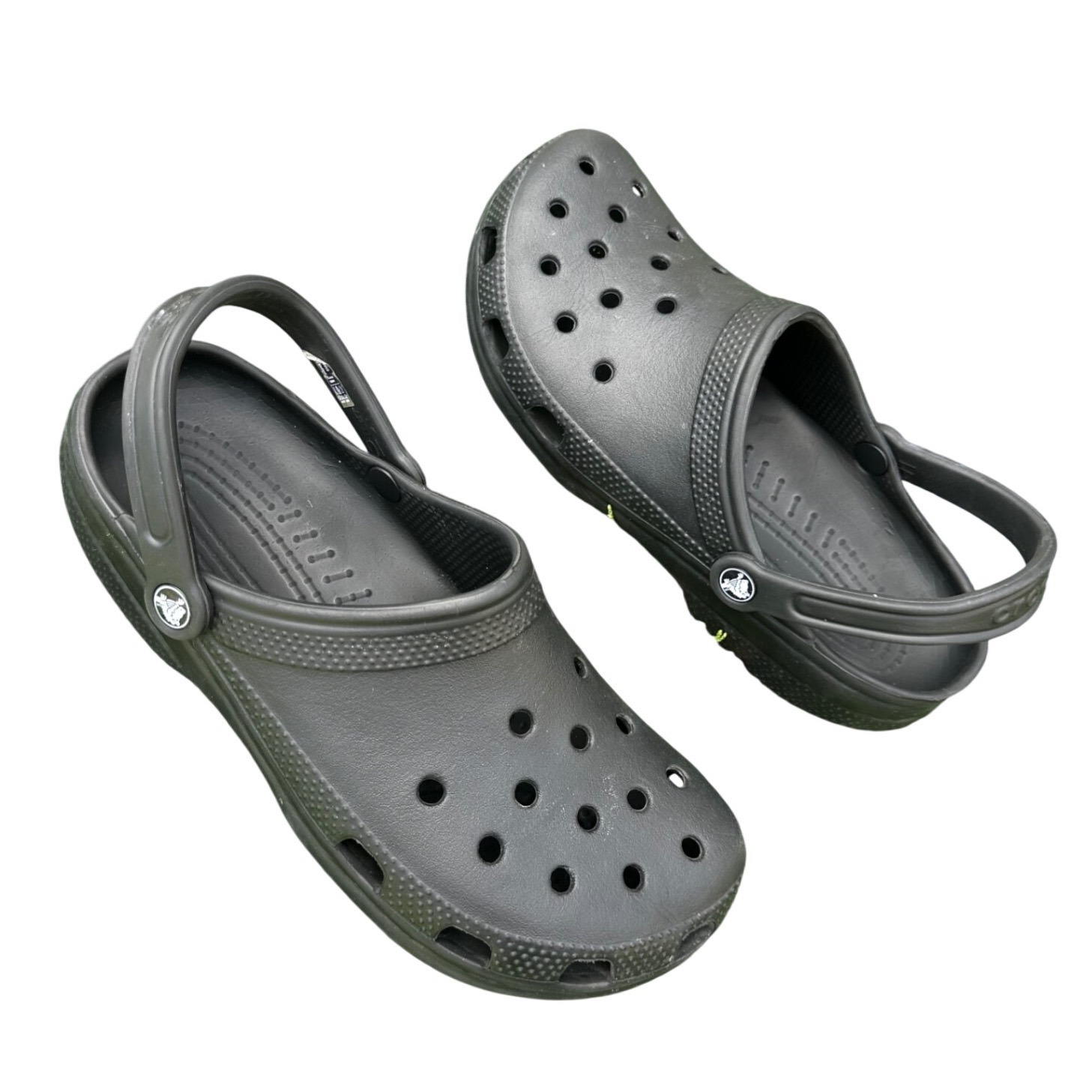 Crocs Adult Classic Clogs Unisex Size M10 W12 Black Sandals